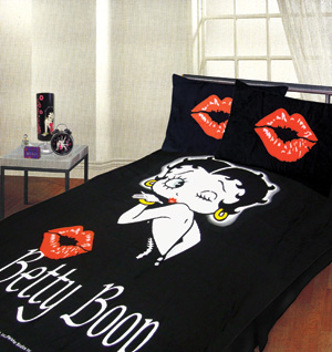 Betty Boop `tepping Out`Double Duvet Cover Set