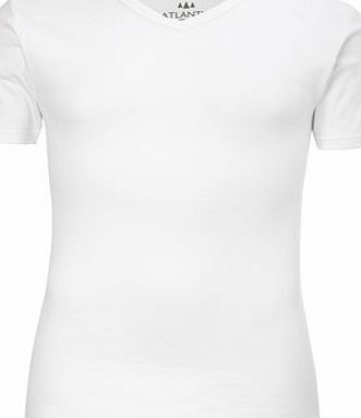 Bhs 2 Pack White V-Neck Vests, White BR60V04EWHT