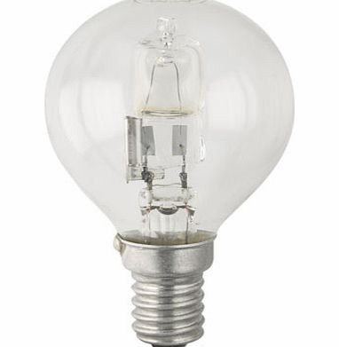 28W (40W equivalent) SES Eco globe bulb, clear