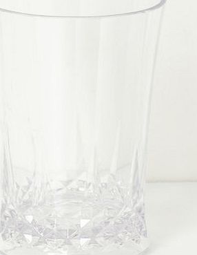 Bhs Acrylic Crystal Highball, clear 9578182346