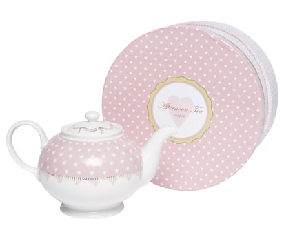 Afternoon tea boxed teapot