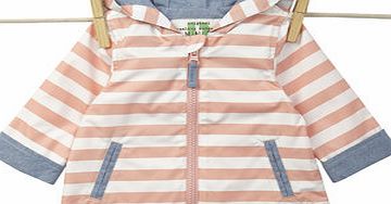 Bhs Baby Girls Bold Striped Pink Mac, pink 1589690528