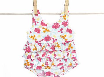 Bhs Baby Girls Floral Swimsuit, multi 1582799530