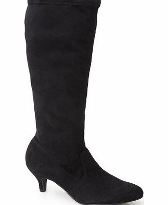 Bhs Black Classic Stretch Long Boots, black 2844218513