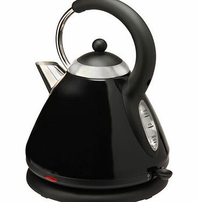Black Essentials pyramid kettle, black 9523638513