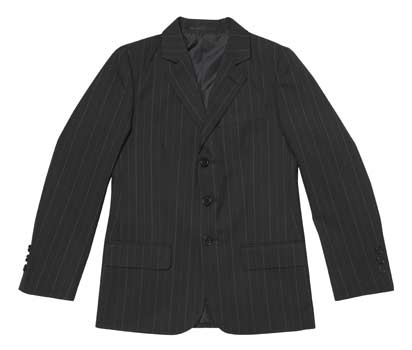 bhs Black pinstripe suit jacket