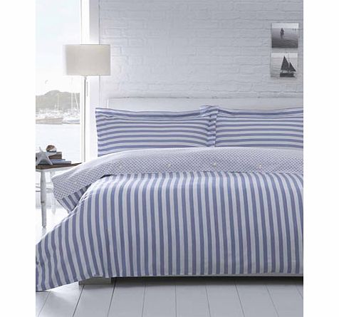 Blue Cotton  Co Cyprus Bedding Set, blue