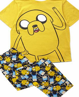 Bhs Boys Boys Adventure Time Pyjamas, yellow