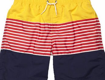 Bhs Boys Boys Bright Stripe Swim Shorts, multi