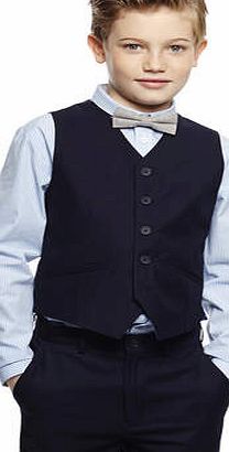 Bhs Boys Boys Marseille Navy Waistcoat, navy