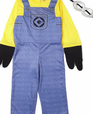 Bhs Boys Minions Dave Fancy Dress Outfit, yellow