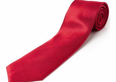 Bright Red Textured Dot Tie, Red BR66D22ERED