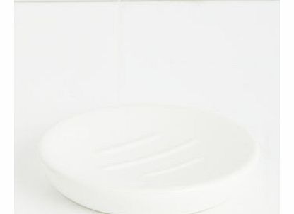 Bhs Brooklyn Essential Soap Dish White, white