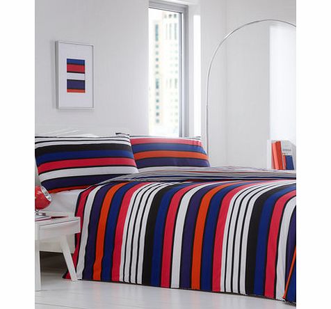Bhs Carnaby Stripe Essential Bedding Set, multi
