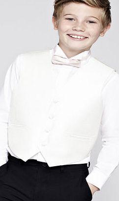 Bhs Champagne Satin Bow Tie, champagne 6505860413