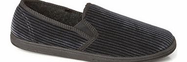 Classic Velour Slippers, Black BR62F01BBLK