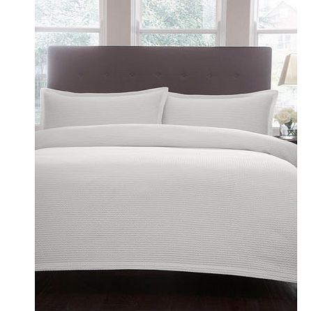 Cream Cotton  Co Waffle Bedding Set, cream