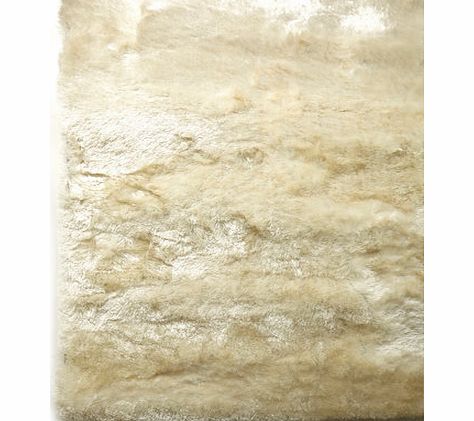 Bhs Cream fine shaggy rug 100x150cm, cream 30925770005