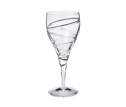 Cross swirl wine glass 22cl