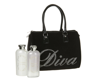 bhs Diva bag with toiletries