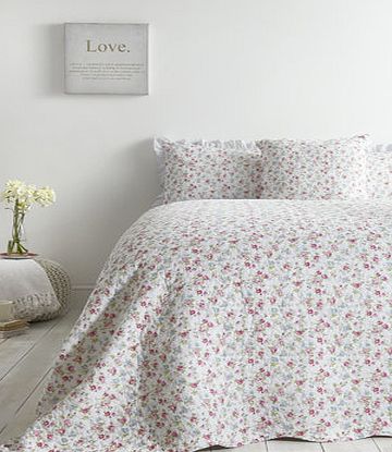 Bhs Elsie Bedspread, pink 31800210528