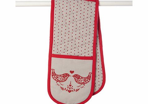 Family recipe double oven glove, red 9575093874