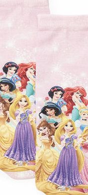 Bhs Girls Girls Disney Princess Printed Socks, multi
