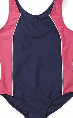 Bhs Girls Girls Navy Basic Swimsuit, navy 1067290249