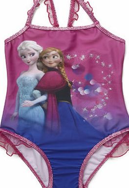 Bhs Girls Girls Purple Disney Frozen Swimsuit,