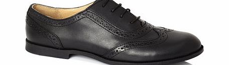 Bhs Girls Lizze Leather Brogue Shoes, black 1110968513
