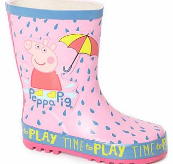 Bhs Girls Peppa Pig Wellies, pink 1111490528