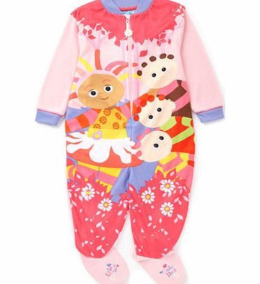 Bhs Girls Upsy Daisy Walk In Sleepsuit, pink