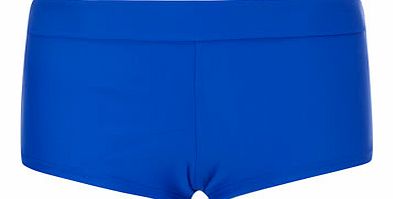 Great Value Blue Bikini Shorts, bright blue