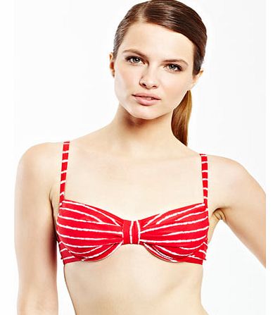 Great Value Stripe Printed Underwired Bikini