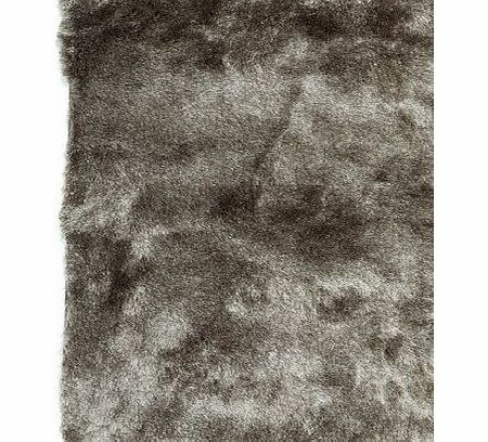 Bhs Grey fine shaggy rug 140x200cm, grey 30925780870
