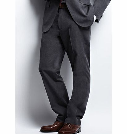 Bhs Grey Machine Washable Regular Fit Suit Trousers,