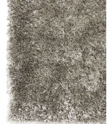 Grey Manhattan twisted yarn rug 100x150cm, grey