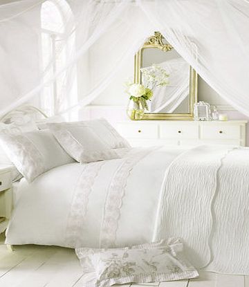 Bhs Holly Willoughby Serena Bedding, pink/white