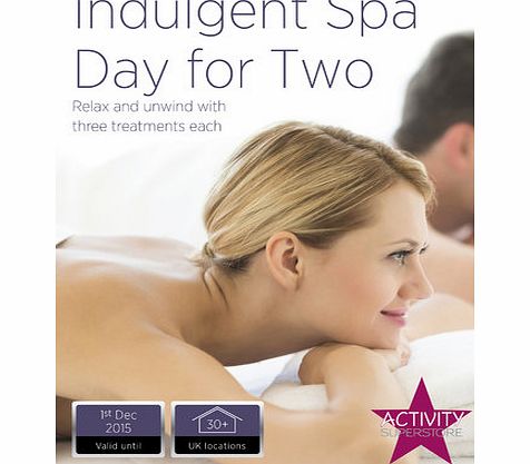 Bhs Indulgent Spa Day For Two, no colour 19600049999