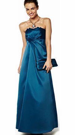 Bhs Iris Ocean Long Dress, teal 19000213201