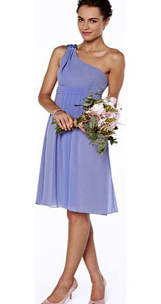 Bhs Isobel Cornflower Short Dress, cornflower