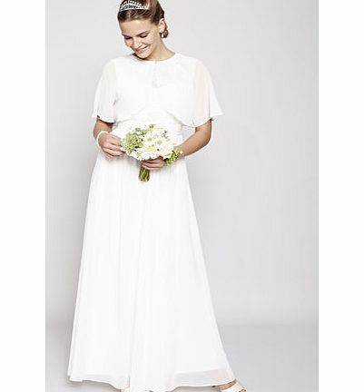 Bhs Ivory Chiffon Cover-Up, cream 19000790005