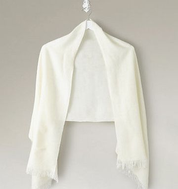 Bhs Ivory Textured Pashmina, ivory 6611050904