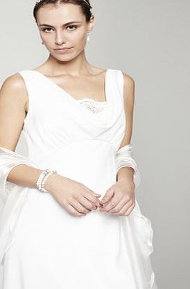 Bhs Ivory Wiggle Organza Wrap, ivory 6611060904