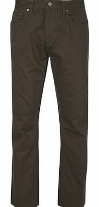 Bhs Khaki Bedford Cords, Green BR59E01FGRN