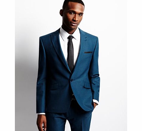 Limehaus Super Slim Blue Suit Jacket, Blue