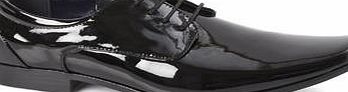 Bhs Mens Black Patent Lace-Up Shoes, BLACK BR81F01GBLK