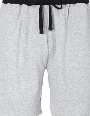 Bhs Mens Grey Jersey Pyjama Shorts, Grey BR62S01FGRY