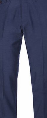 Bhs Mens Mid Blue Slim Fit Trousers, Blue BR65S03GBLU