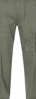 Bhs Mens Rockcap Lightweight Cargo Trousers, Green